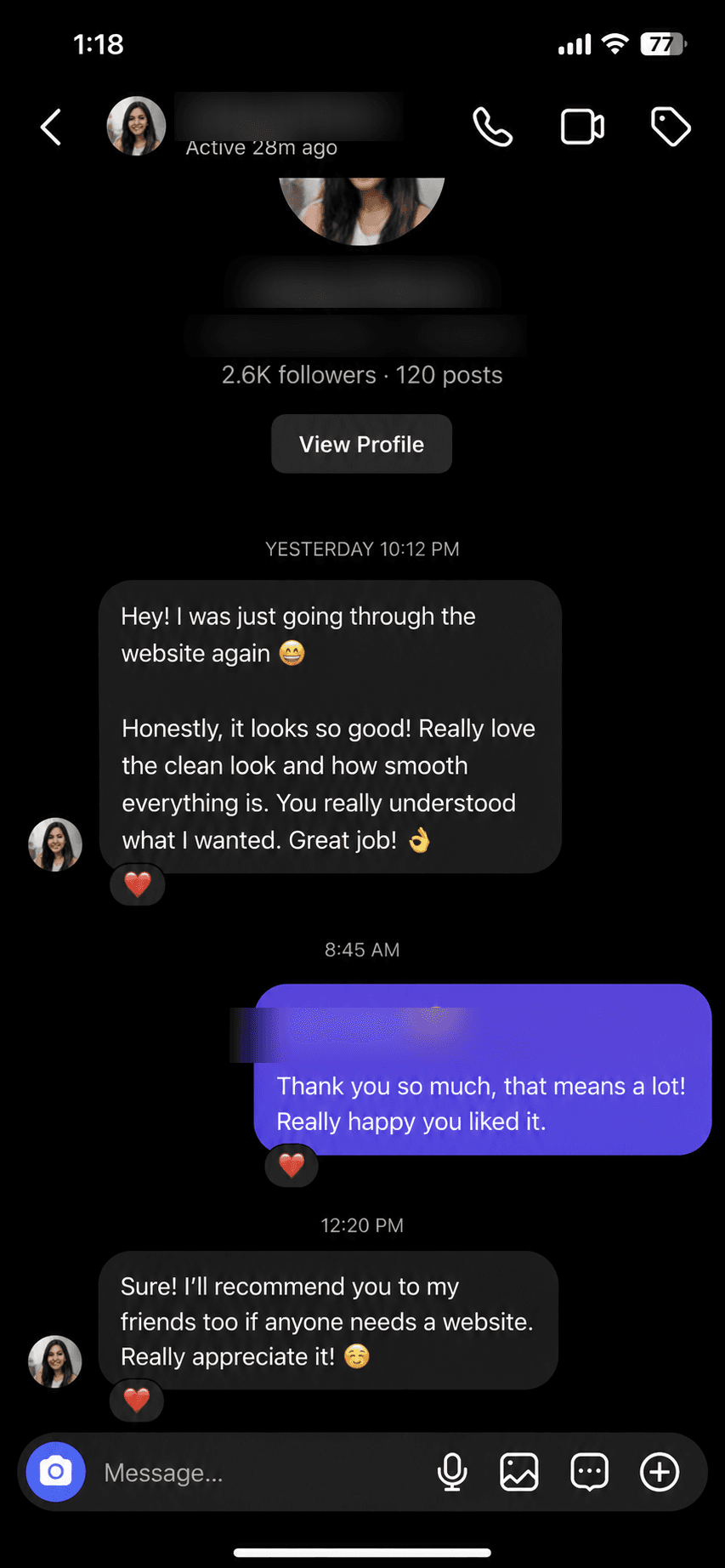 Instagram DM